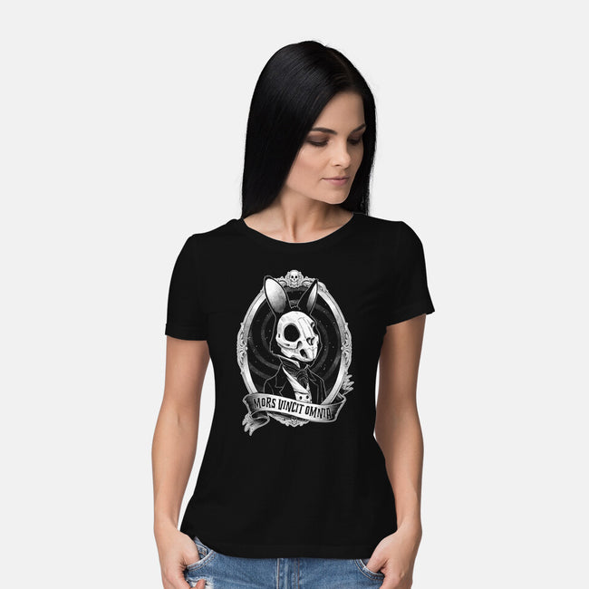 Gothic Rabbit-Womens-Basic-Tee-Studio Mootant