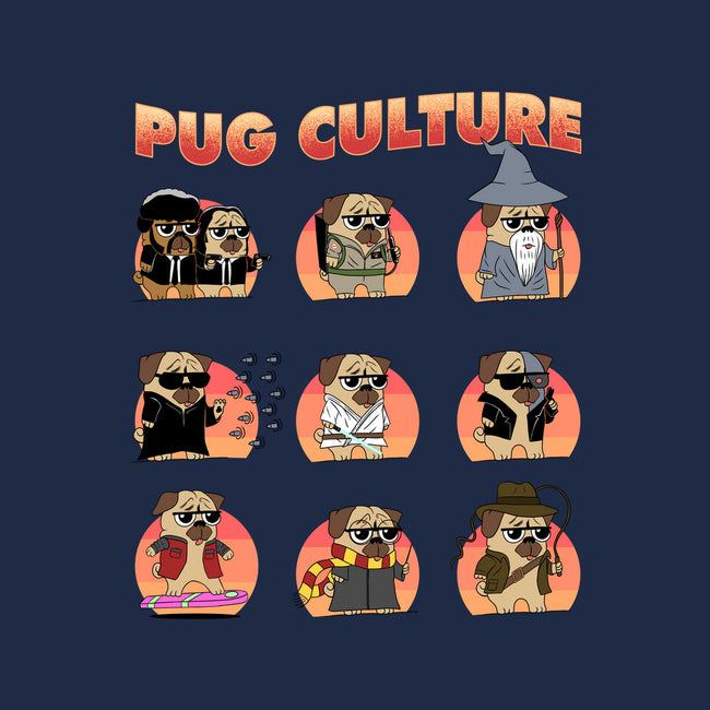 Pug Culture-None-Fleece-Blanket-sachpica