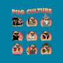 Pug Culture-Womens-Fitted-Tee-sachpica