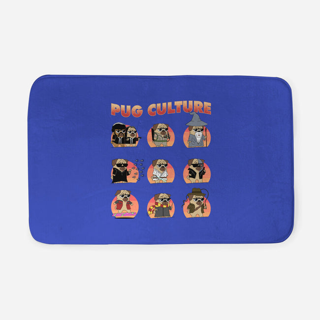 Pug Culture-None-Memory Foam-Bath Mat-sachpica