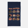 Pug Culture-None-Beach-Towel-sachpica