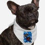 Blue Susanoo-Dog-Bandana-Pet Collar-alanside