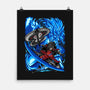 Blue Susanoo-None-Matte-Poster-alanside