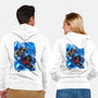 Blue Susanoo-Unisex-Zip-Up-Sweatshirt-alanside