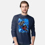 Blue Susanoo-Mens-Long Sleeved-Tee-alanside