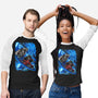 Blue Susanoo-Unisex-Baseball-Tee-alanside