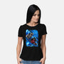 Blue Susanoo-Womens-Basic-Tee-alanside