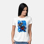 Blue Susanoo-Womens-Basic-Tee-alanside