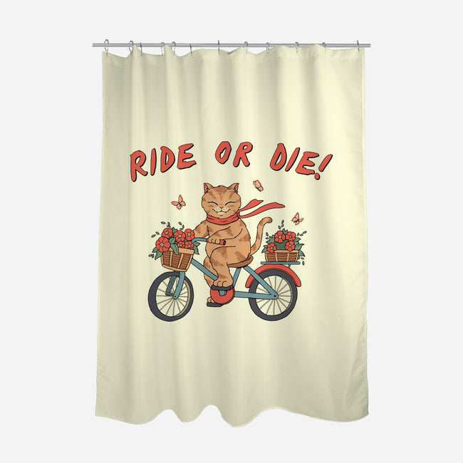 Ride Or Die Catana-None-Polyester-Shower Curtain-vp021