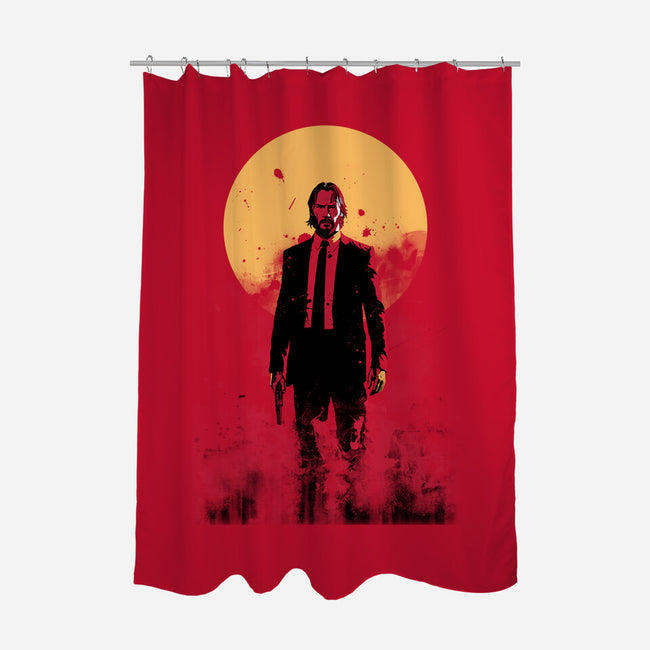 The Boogeyman Under The Sun-None-Polyester-Shower Curtain-ddjvigo