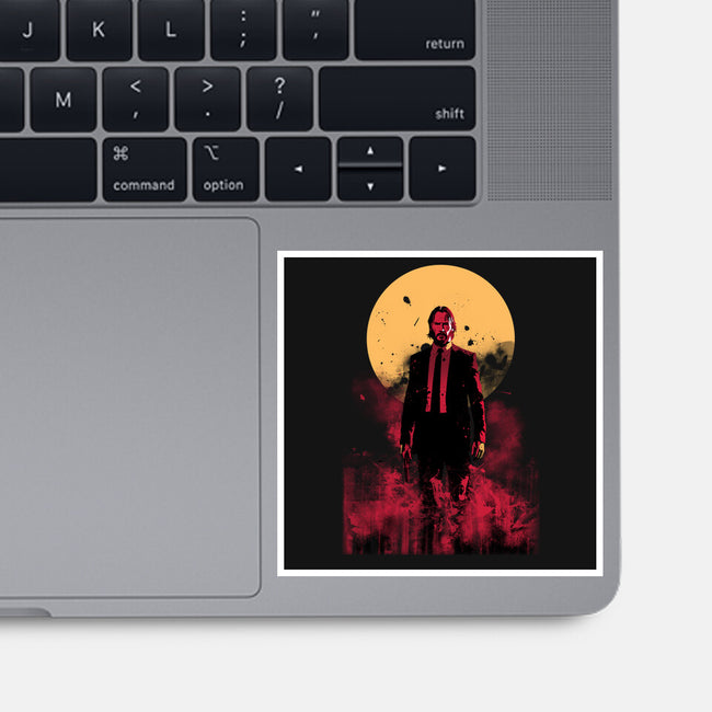 The Boogeyman Under The Sun-None-Glossy-Sticker-ddjvigo