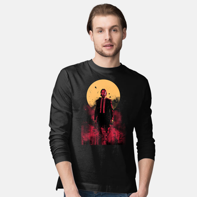 The Boogeyman Under The Sun-Mens-Long Sleeved-Tee-ddjvigo