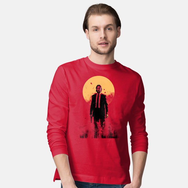 The Boogeyman Under The Sun-Mens-Long Sleeved-Tee-ddjvigo