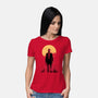 The Boogeyman Under The Sun-Womens-Basic-Tee-ddjvigo