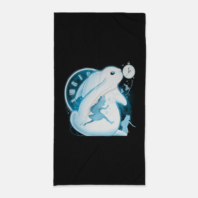 The Rabbit Hole-None-Beach-Towel-Vallina84