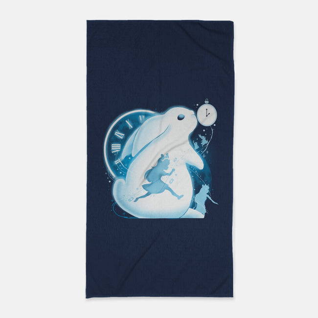 The Rabbit Hole-None-Beach-Towel-Vallina84