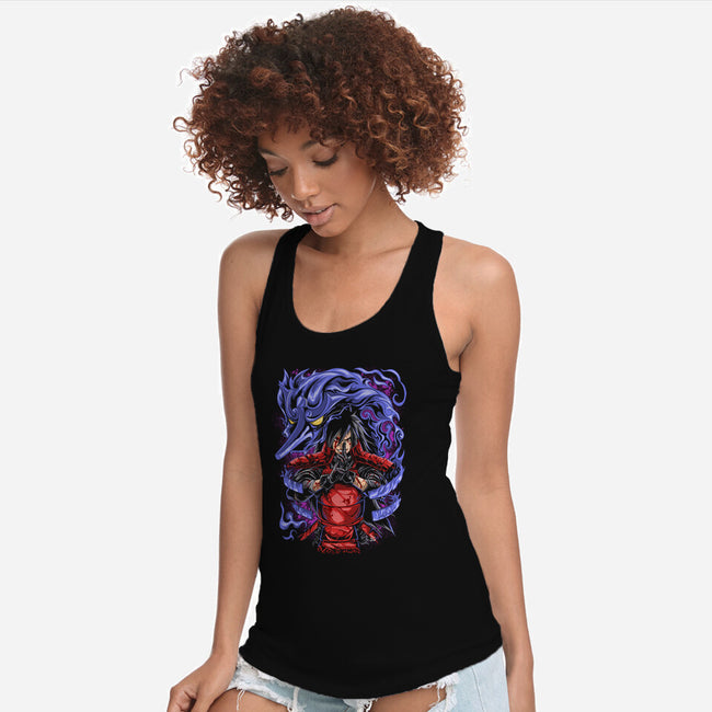 Madara Uchiha-Womens-Racerback-Tank-Nihon Bunka