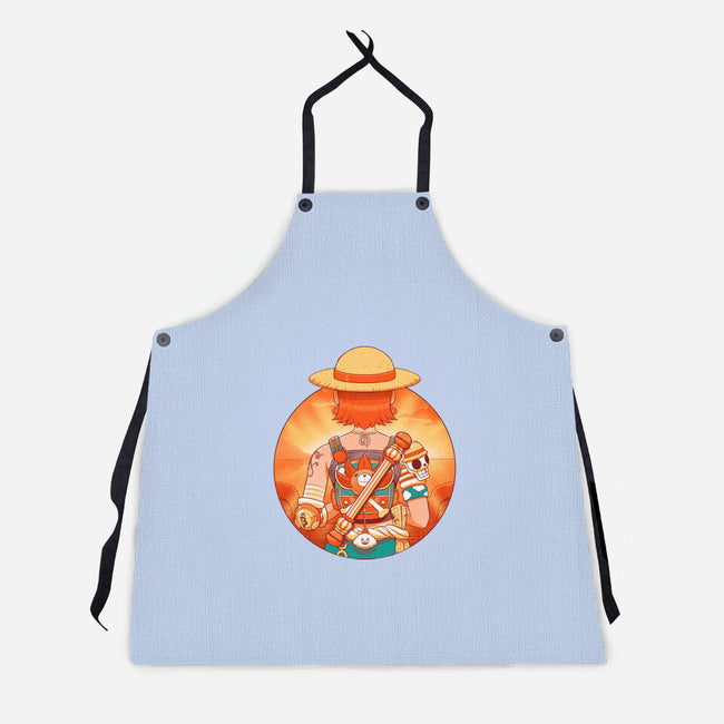 Summer Piece-Unisex-Kitchen-Apron-Bruno Mota