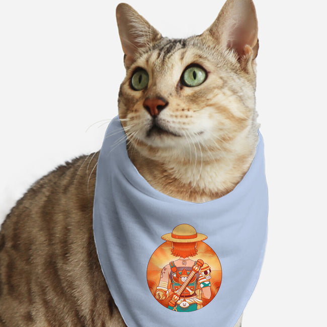 Summer Piece-Cat-Bandana-Pet Collar-Bruno Mota