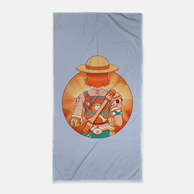 Summer Piece-None-Beach-Towel-Bruno Mota