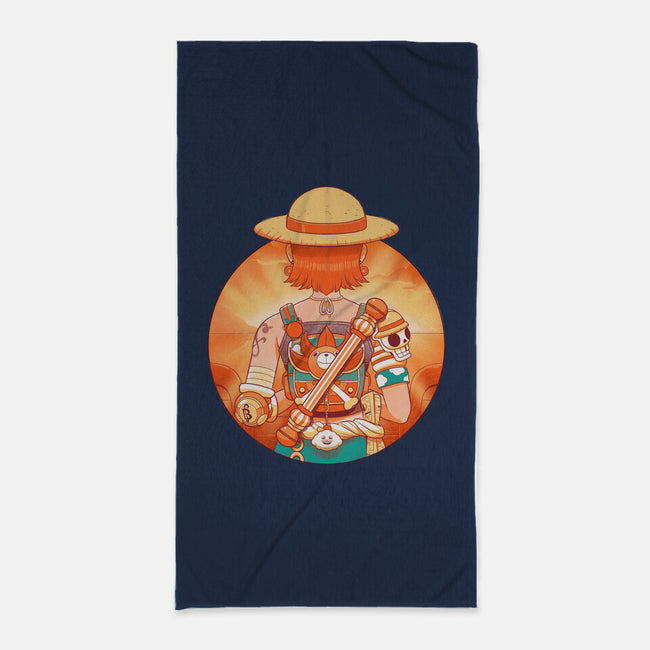 Summer Piece-None-Beach-Towel-Bruno Mota