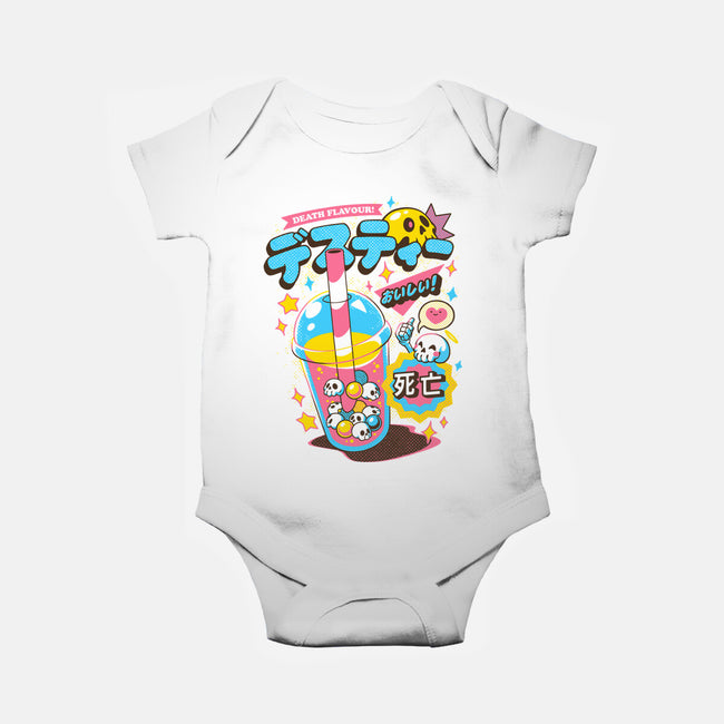 Death Tea-Baby-Basic-Onesie-ilustrata