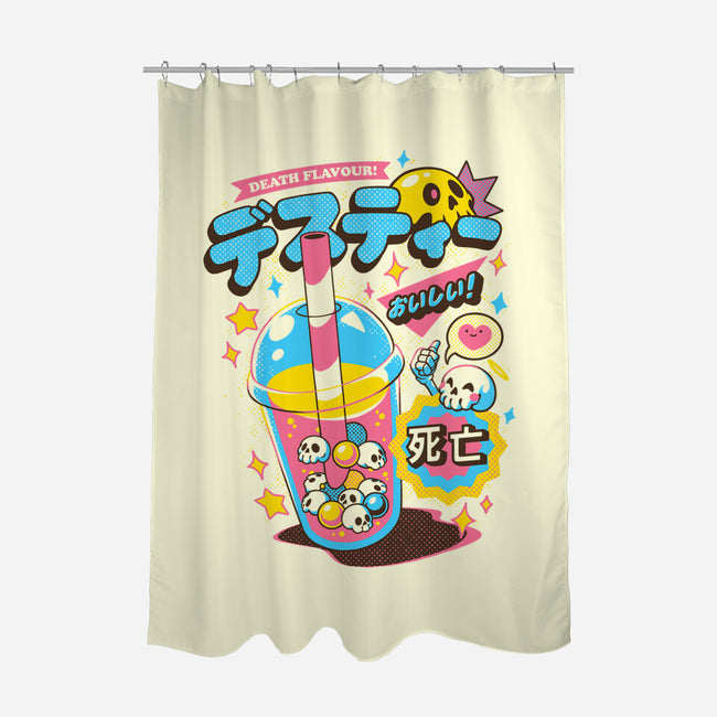 Death Tea-None-Polyester-Shower Curtain-ilustrata