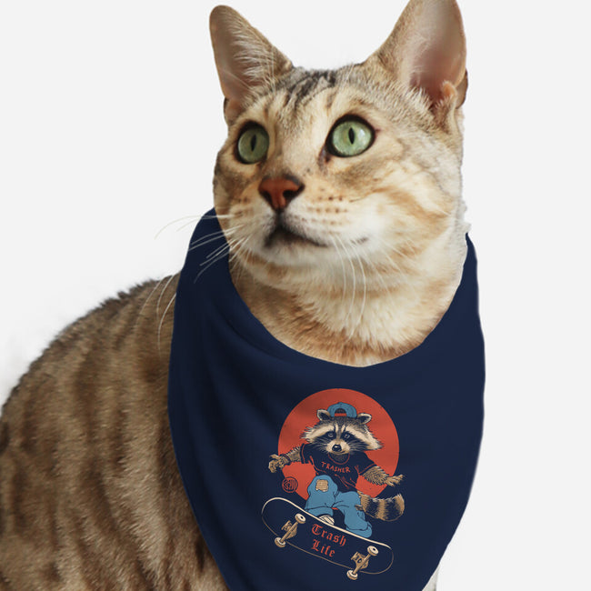 Trasher On Skates-Cat-Bandana-Pet Collar-vp021