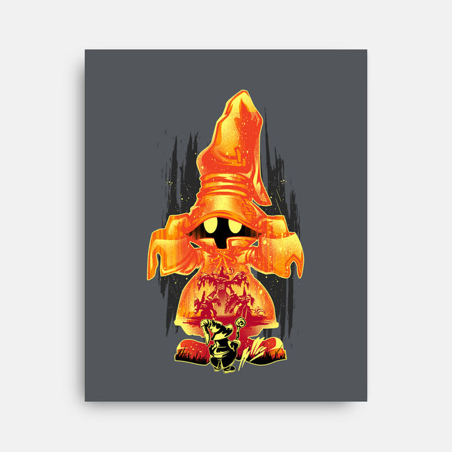 Black Wizard Vivi-None-Stretched-Canvas-hypertwenty