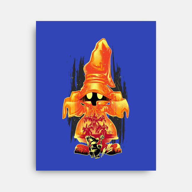 Black Wizard Vivi-None-Stretched-Canvas-hypertwenty