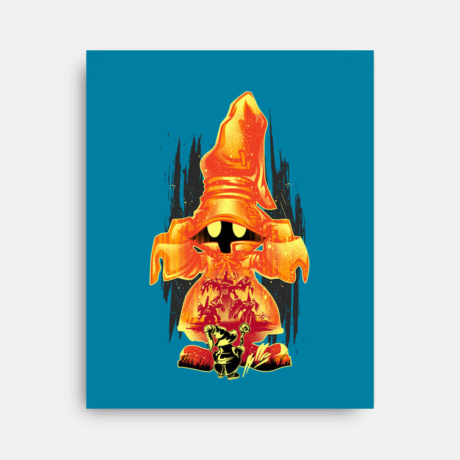 Black Wizard Vivi-None-Stretched-Canvas-hypertwenty