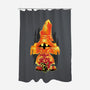 Black Wizard Vivi-None-Polyester-Shower Curtain-hypertwenty