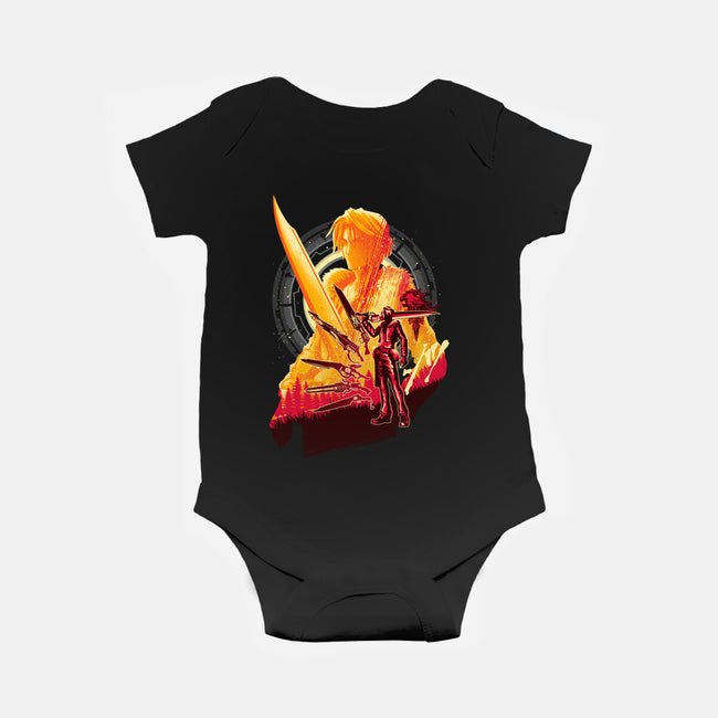 Ultimate Weapon-Baby-Basic-Onesie-hypertwenty