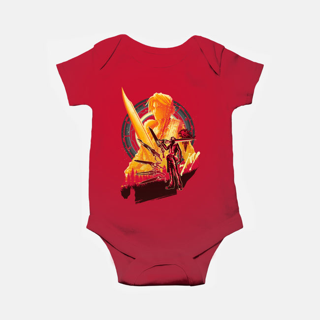 Ultimate Weapon-Baby-Basic-Onesie-hypertwenty