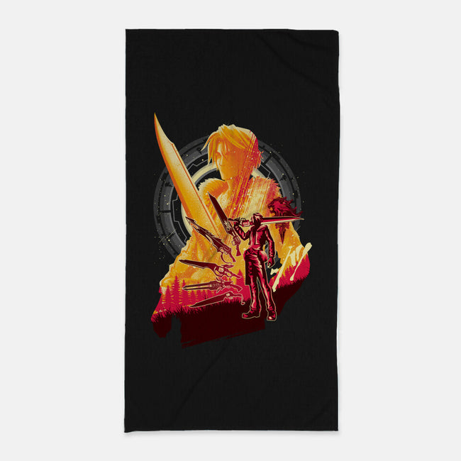 Ultimate Weapon-None-Beach-Towel-hypertwenty