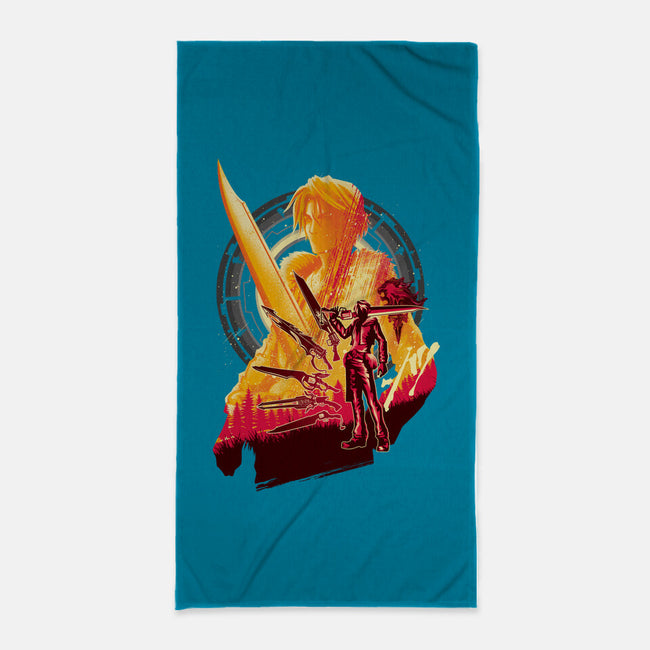 Ultimate Weapon-None-Beach-Towel-hypertwenty