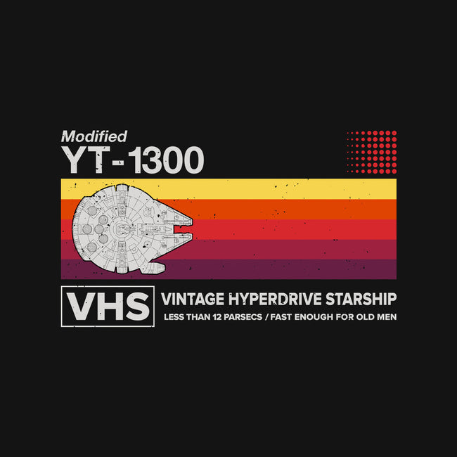 Vintage Hyperdrive Starship-Womens-Off Shoulder-Tee-retrodivision