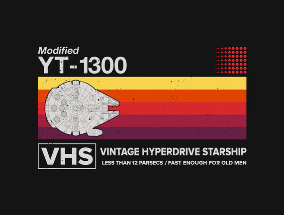 Vintage Hyperdrive Starship