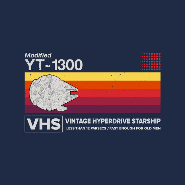 Vintage Hyperdrive Starship-None-Glossy-Sticker-retrodivision