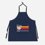 Vintage Hyperdrive Starship-Unisex-Kitchen-Apron-retrodivision