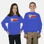 Vintage Hyperdrive Starship-Youth-Crew Neck-Sweatshirt-retrodivision