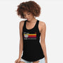 Vintage Hyperdrive Starship-Womens-Racerback-Tank-retrodivision