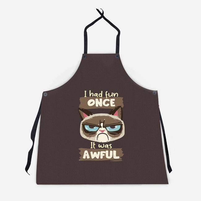 Awful Fun-Unisex-Kitchen-Apron-Xentee