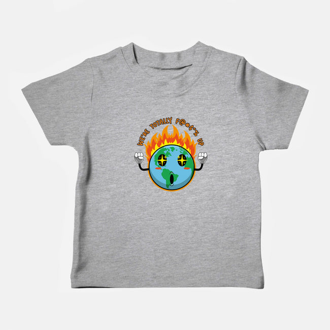 Happy Earth-Baby-Basic-Tee-Kladenko