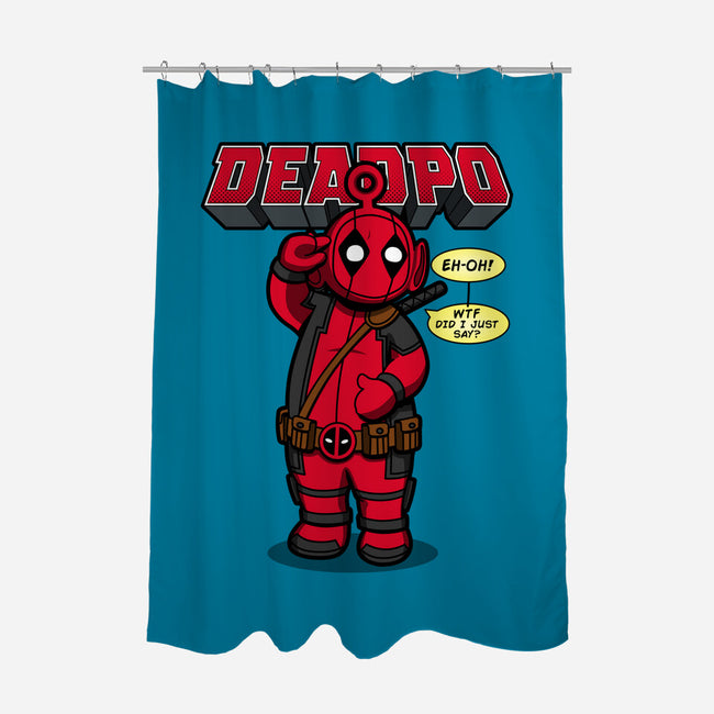 Deadpo-None-Polyester-Shower Curtain-Boggs Nicolas