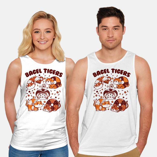 Bagel Tigers-Unisex-Basic-Tank-tobefonseca