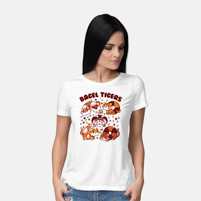 Bagel Tigers-Womens-Basic-Tee-tobefonseca