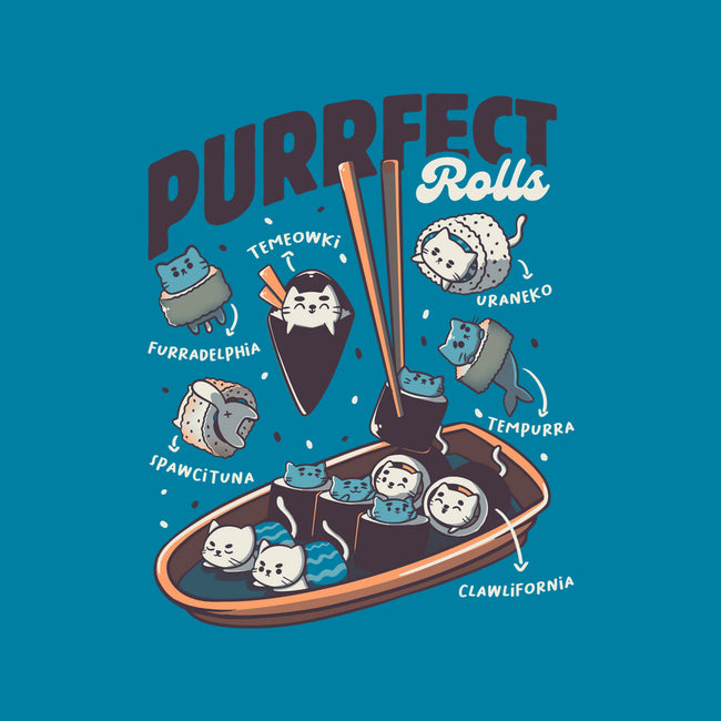 Purrfect Rolls-None-Glossy-Sticker-tobefonseca