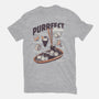 Purrfect Rolls-Unisex-Basic-Tee-tobefonseca