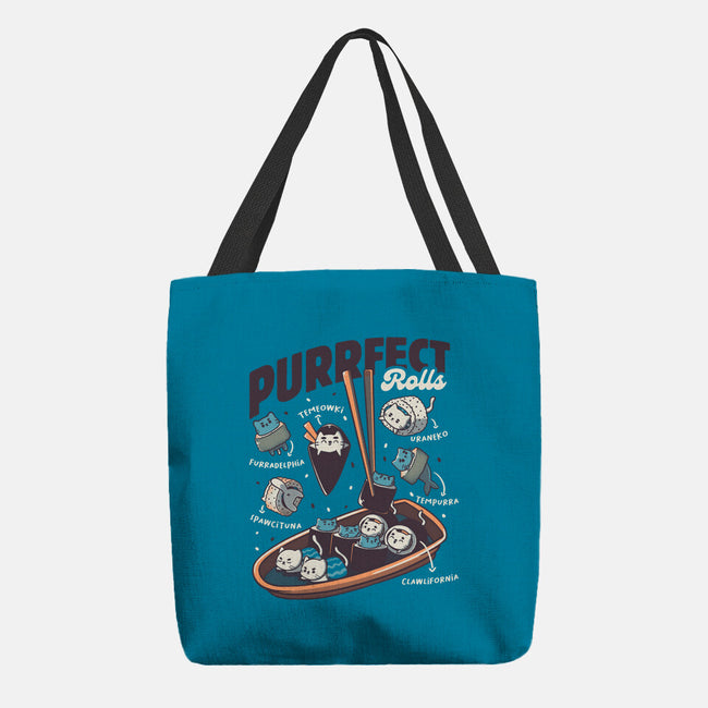 Purrfect Rolls-None-Basic Tote-Bag-tobefonseca